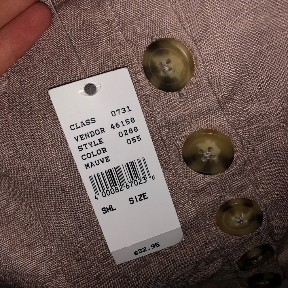 Pacsun Rose Button Tank - Picture 3 of 4